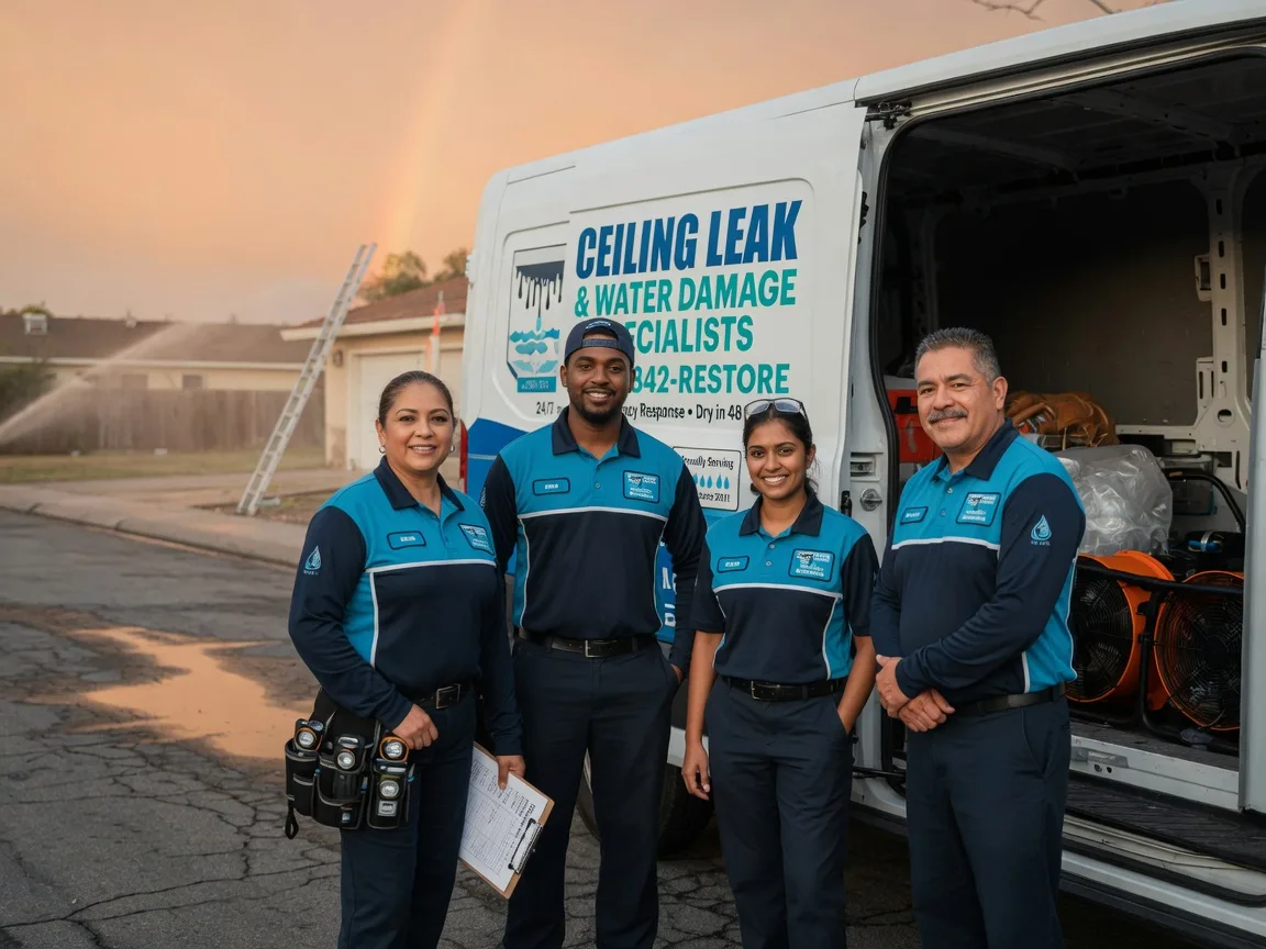 Ceiling Leak Cleanup company in North Ferrisburgh, VT